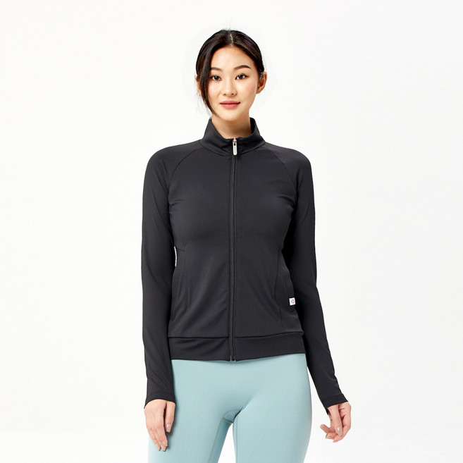 에크레아 레아 에어 라이트 요가 피트니스 집업 점퍼