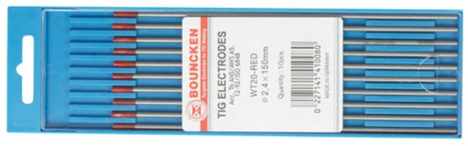 텅스텐봉 1.6 x 150 (토륨) 본켄, 1.6-150, 10개