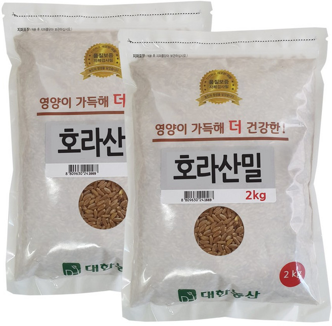 대한농산 호라산밀, 2kg, 2개