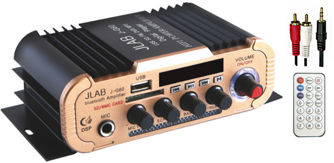 JLAB J-G60 120W 블루투스 카페 매장용 소형 앰프