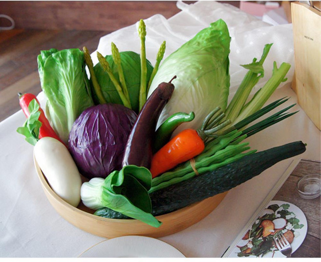 어린이집 야채 미니어처 모형물 인테리어소품 미니장식품 소주 유치원, 오이