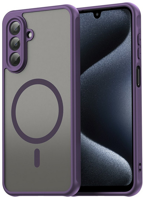 凡盾系列 三星 Galaxy A17 5G 磨砂磁吸防摔殼 鏡頭全包覆 手機殼