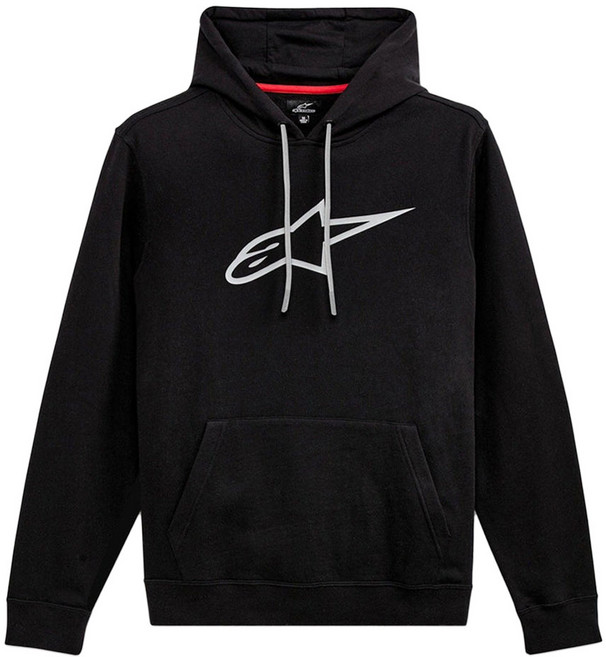 알파인스타 후드 티셔츠 AGELESS HOODIE 블랙 그레이, L
