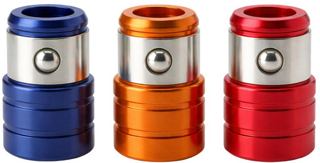 루메이크 드라이버 원형 자석 자화기 자석링, 3개