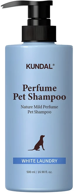 쿤달 네이처 마일드 퍼퓸 애견 샴푸 화이트런더리향, 500ml, 1개입, 1개 - 쿠팡
