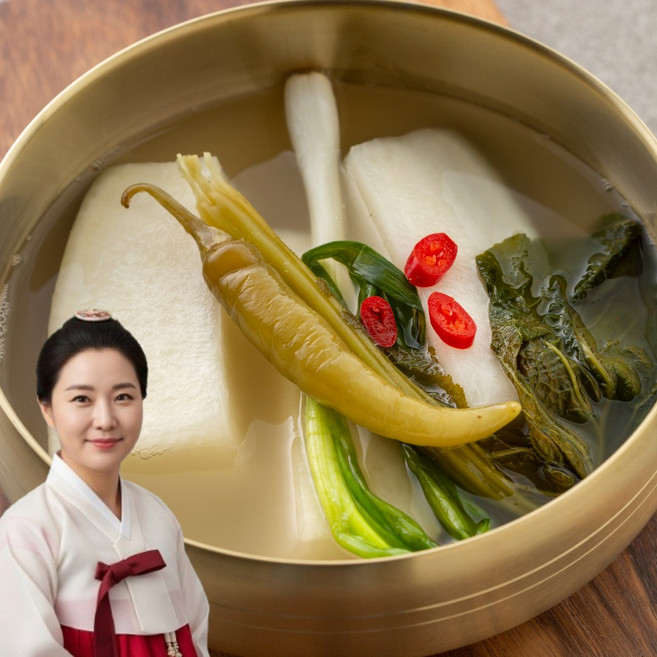 [2대째김치만] 더좋은 국내산 동치미 물김치, 1개, 3kg