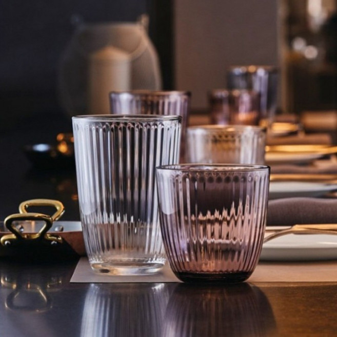라인 워터 언더락 290ml 롱 드림크 텀블러 390ml 2종 모음 보르미올리, 1개