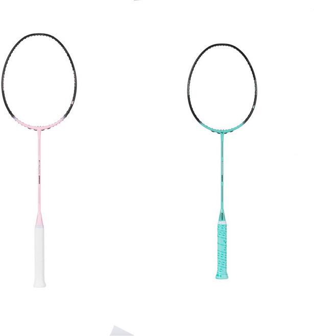 배드민턴 라켓 마제라 리로드 최고급형 우븐 4U 핑크 민트 M1 RELOAD MINT 보상 무제한 가능 상급자용 선수용 badminton racket 무료 스트링 양말 그립 증정, 핑크(일반가), 1개