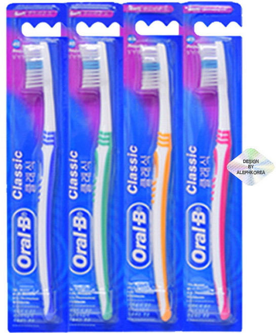 오랄비 클래식 칫솔 랜덤 발송, 1개입, 12개