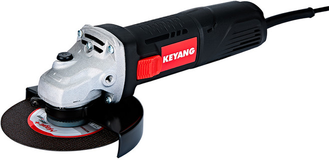 KEYANG 계양 DG125A-750SC 5인치 125mm 유선 전기 그라인더 절단석 포함 그립감 좋은 그라인더 2단 안전스위치, 1개