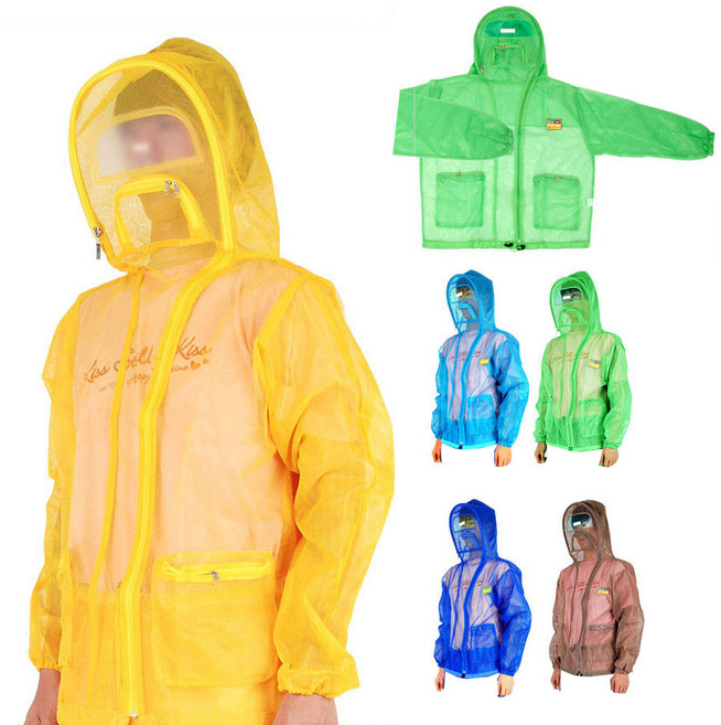 튼튼하고 촘촘한 해충 방충복 상의 윗도리 (상의만출고), 하늘