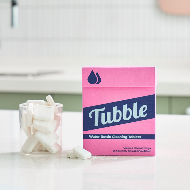 터블 텀블러 발포 세정제 대용량, 8g, 30개