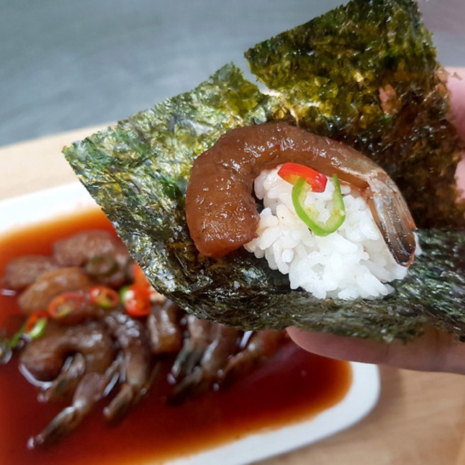 30년전통 수제간장으로 만든 순살매콤간장새우장 300g, 1개