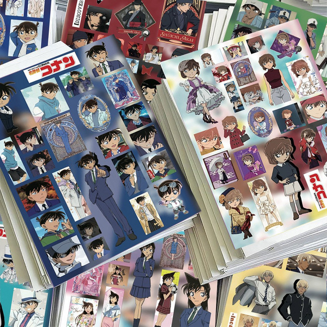 로테오 일본 애니 다꾸 스티커, 1세트, 명탐정코난B