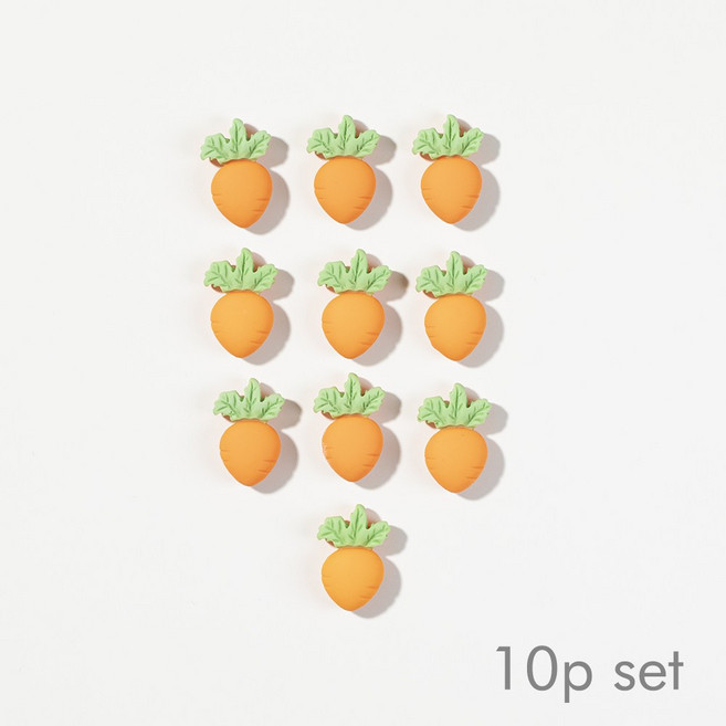 에버피크 푸드 냉장고 인테리어 자석 마그네틱, 미니당근10p