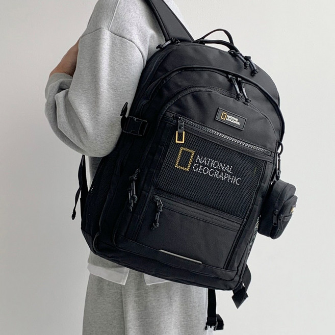 내셔널지오그래픽 파치플러스 남여공용 책가방 신학기 국내매장판 셀렉온즈 양말증정