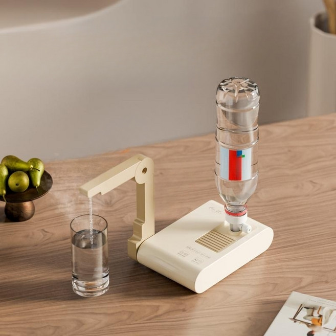 휴대용 순간온수기 캠핑용 온수기 미니온수기 미니 여행용 가열 접이식, 파란색(어댑터+어댑터흡입파이프+보관가방)