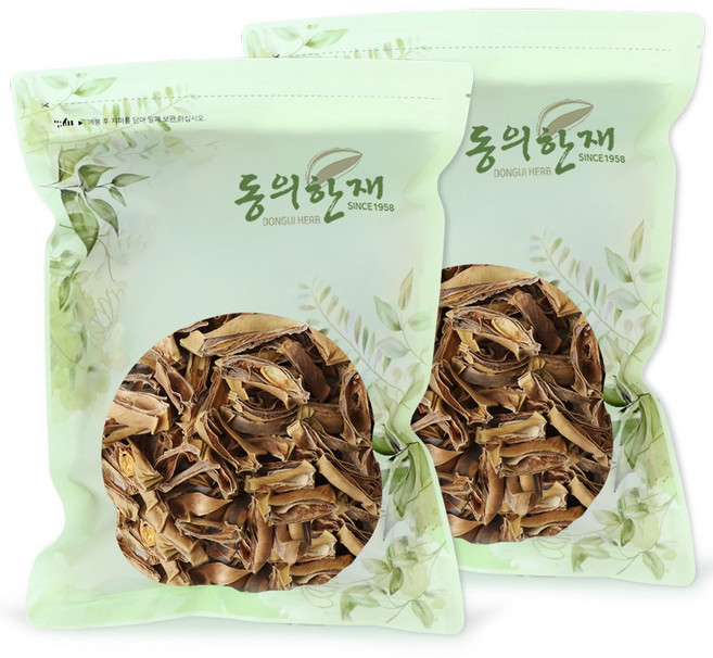 동의한재 국산 볶은 작두콩차 작두콩깍지, 300g, 2개