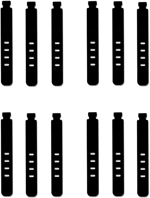 전기릴선 케이블 와인더 정리함 실리콘 이어폰 클립 코드 관리 버클 스트랩 재사용 가능한 빔 라인 4 개 2, 09 BLA2PCS