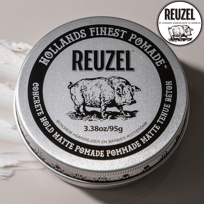 리우젤 콘크리트 홀드 매트 포마드 95g, 1개