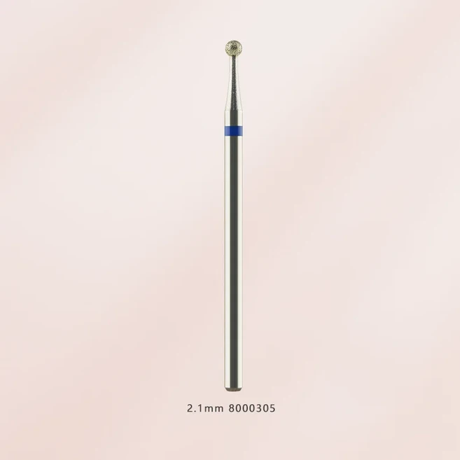 볼모양 다이아몬드 비트 네일 액세서리 도구 매니큐어 드릴 미디엄 윌슨, 01 2.1mm8000305