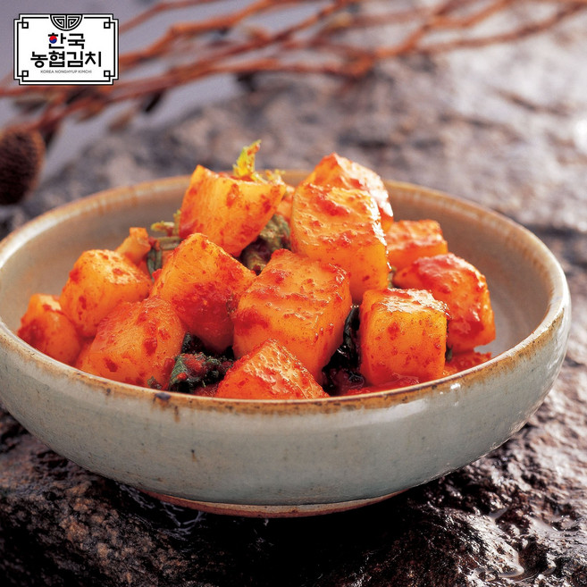 한국농협김치 깍두기 5kg 석박지김치 맛있는 깍뚜기, 1개