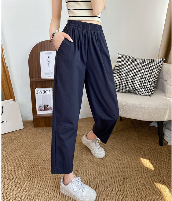 【冰感速幹】運動褲 哈倫褲 九分褲 冰絲褲 防紫外線 高彈透氣 輕薄涼感 2026新款 夏季戶外運動 休閒遛彎