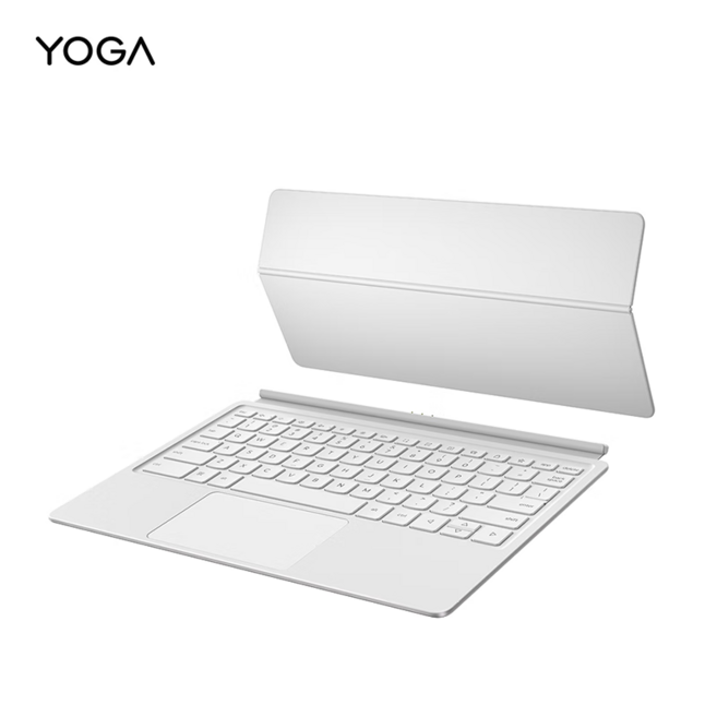 레노버 yoga pad pro 마그네틱 키보드 거치대 키보드, 화이트, 1개