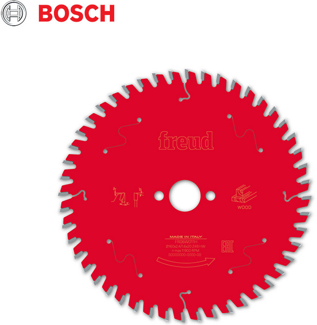 프레우드 FR06W011H 목공용 팁쏘 150mm 48날 2.4T 자르기용 원형톱날, 1개
