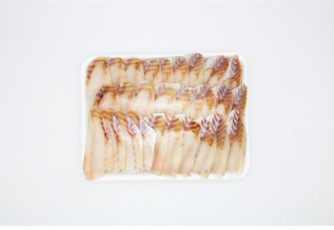 냉동 동태포(명태포) 수작업 슬라이스 손포 벌크 실중량 9.5kg내외, 10팩, 수작업동태포950g10팩(판매용추천)