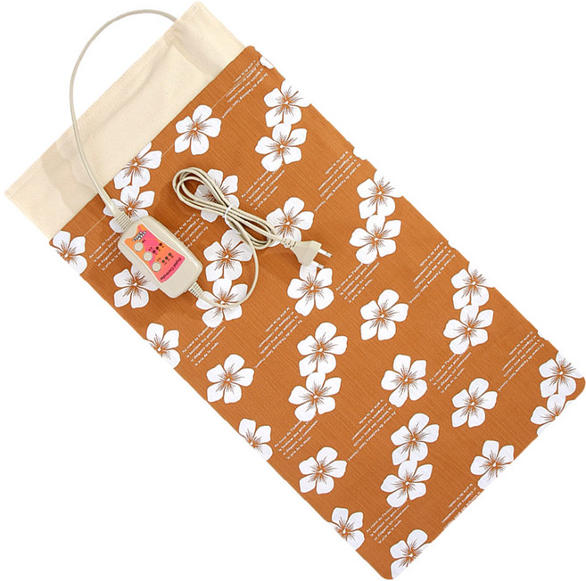 애슬라 황토 + 참숯 + 옥 전기 찜질기 JTB-3560, 브라운