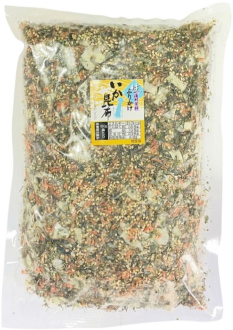 냉동 이카 곤부 후리가케 500g 오징어 다시마 프리미엄 이까 콘부 후리가께, 1개