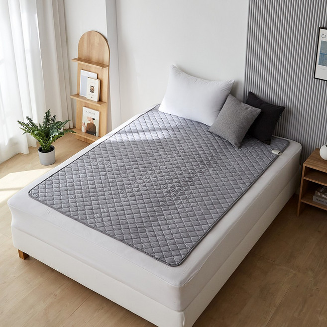 국내생산<2025년 최신형> 한일의료기 전기요 전기매트 싱글(중) 다이아몬드 그레이 1 000 x1 800mm