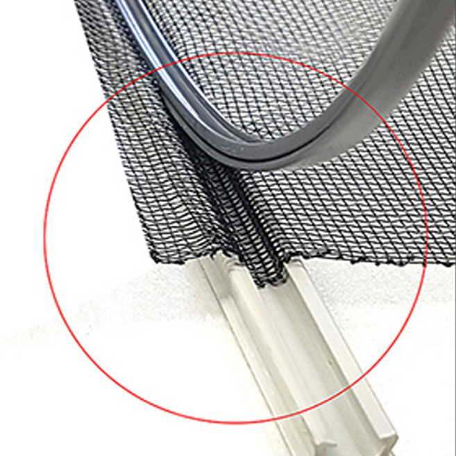 방충망 모기장 1.2M 쫄대오목볼록한쌍 낱개, 단품_방충망 모기장 1.2M 쫄대(오목볼록한쌍) 낱개판