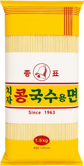종표콩국수용면, 1개, 1.5kg