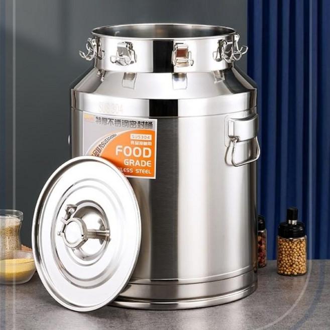 막걸리 발효통 숙성 양조 효소 효소통 담금주 A. 식품 등급 304 강철 15L 2536, 식품 등급 304 강철 15 리터 2536, 1개