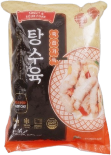 바이오푸드몰_전원푸드락 탕수육, 2개, 1kg