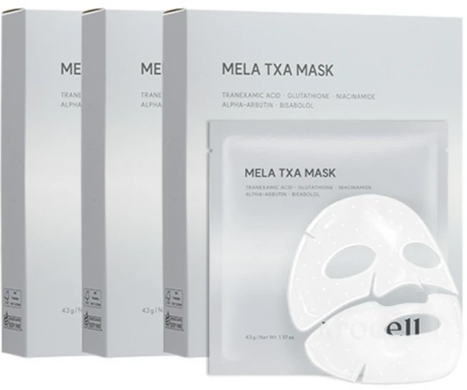 [본사정품] 아로셀 멜라 TXA 기미 마스크 4매 3박스 + 1매(13매), 43g, 3개 - 쿠팡