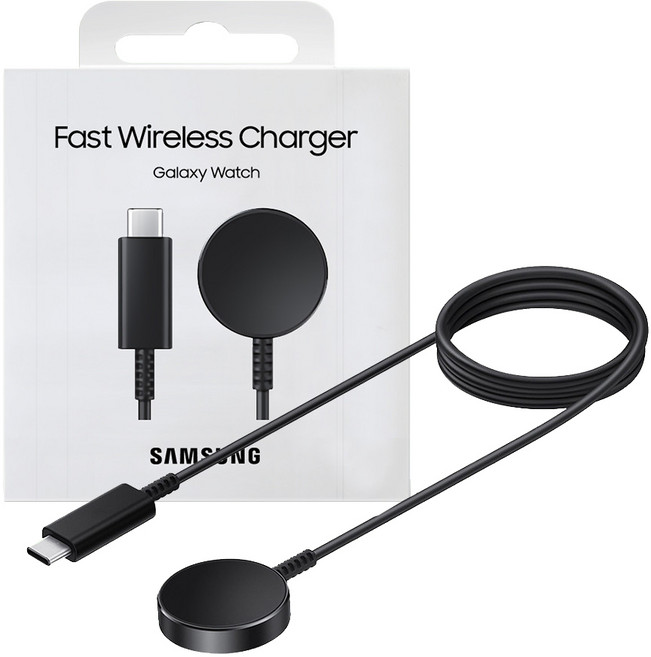 삼성전자 정품 갤럭시워치7/6/5 충전기 충전독 10W 고속 충전 EP-OL300, 블랙=EP-OL300BBKGKR