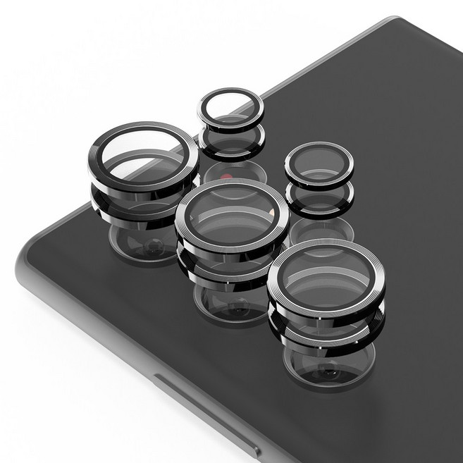 케이스박스 카메라 메탈 보호 렌즈 필름 2매, 1세트