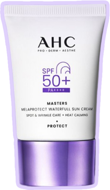 AHC 2025 워터풀 선크림 멜라 프로텍트+마스크팩 1P 증정, 1개, 40ml