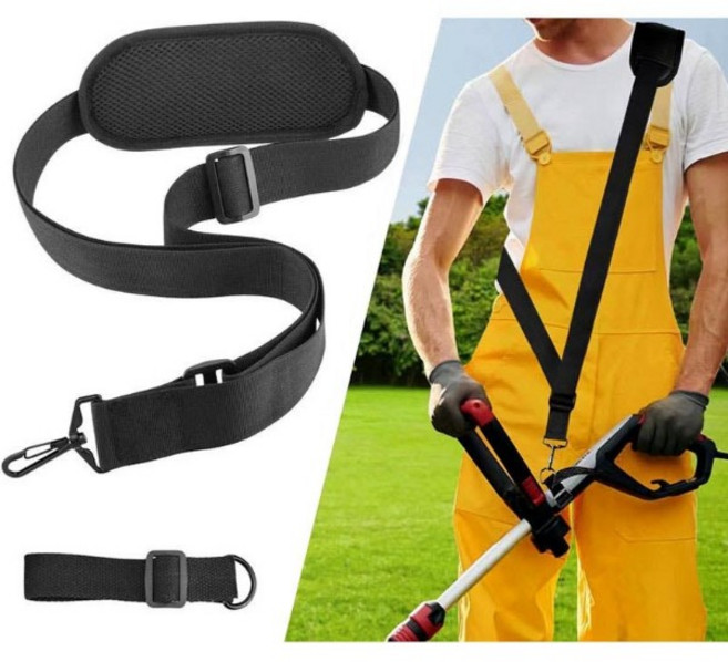 [싸더라] 벌초 예초기 고정밴드 손떨림방지 어깨끈 보조벨트, 1개