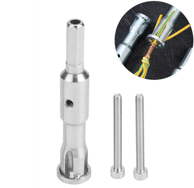 엠클립스 전선 탈피기 꼬임기 전동 수동 겸용, 1개