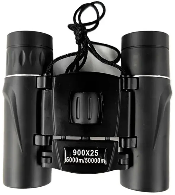 HD 휴대용 쌍안경 망원경 고배율 저조도 야간 투시 미니 새 관찰 야외 캠핑용 신제품, 04 C 900X25, 1개