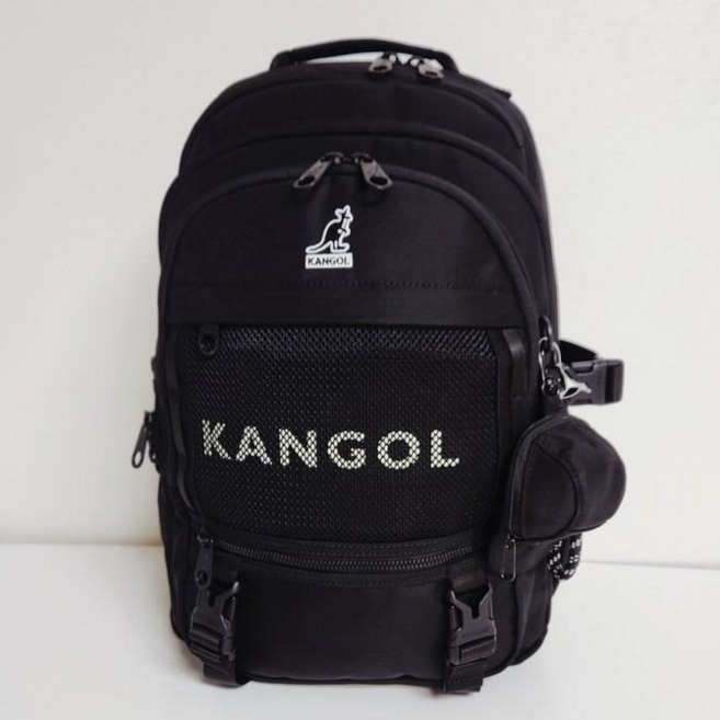 [백화점 상품] 캉골 아이콘 알파 백팩 1465 책가방 노트북 가방 아이팟 키링[BK]