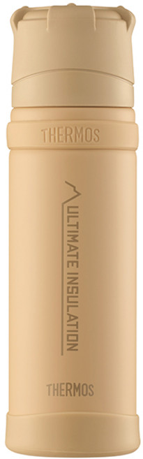 THERMOS 써모스 FFX-501K 산악전용 등산용보틀 시즌2 가벼운 휴대용 보온병 보냉병, 탄, 500ml