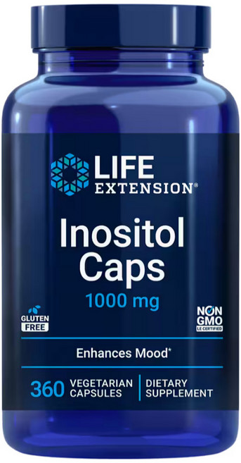 라이프익스텐션 미오 이노시톨 1000mg 360베지캡슐, 360정, 3세트