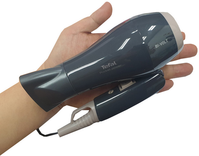 테팔1720 여행용 미니 헤어 드라이어 포켓파워, 단품