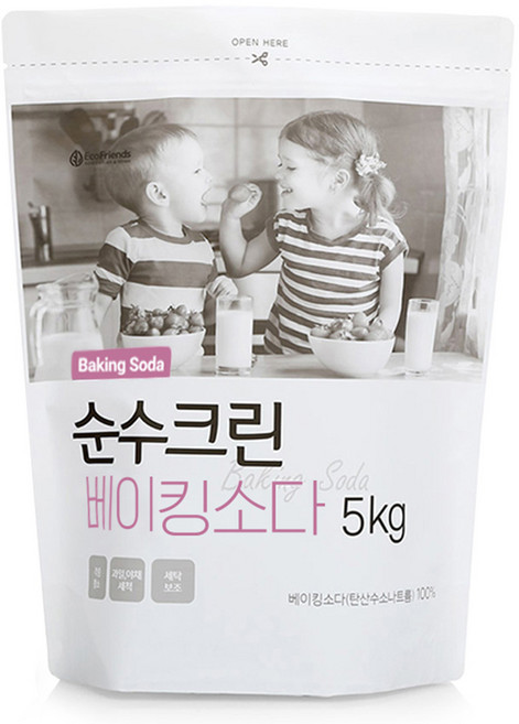 순수크린 베이킹소다 대용량 5kg 1개