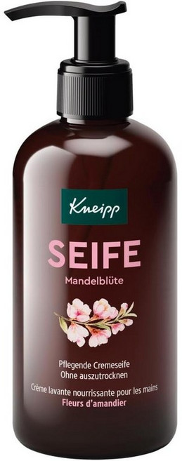 Kneipp 크나이프 너리싱 크림 아몬드 블라썸 크리미 소프, 4개, 250ml